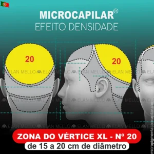 Zona do Vértice XL - de 15 a 20 cm de diâmetro - n.º 20 - Microcapilar® Efeito Densidade